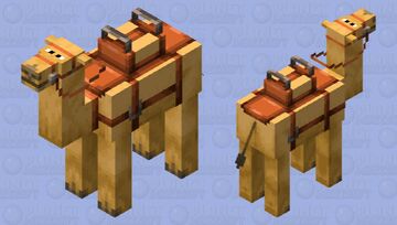 Camel Eyes Forward Minecraft Mob Skin
