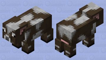 The Uhhh Cow Minecraft Mob Skin