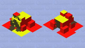 Bulborb Minecraft Mob Skin