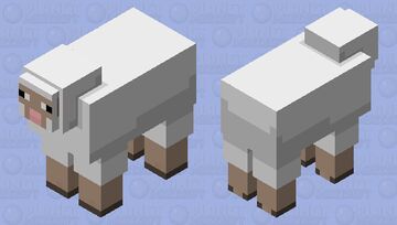 simple sheep Minecraft Mob Skin
