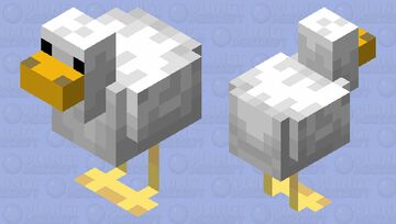 Silly the Goose Minecraft Mob Skin