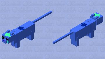 Food Cats - Blubery Minecraft Mob Skin
