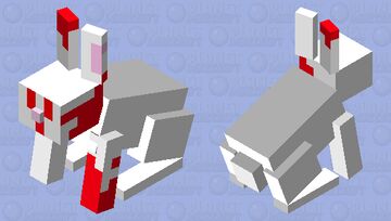 "Killer Bunny" Minecraft Mob Skin