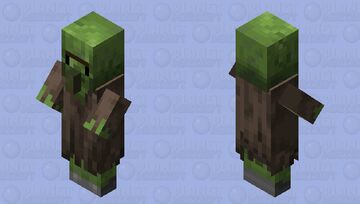 Zombie Villager! Minecraft Mob Skin