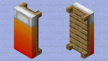 Red bed Minecraft Mob Skin