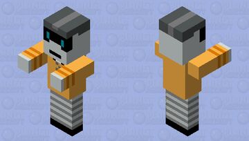 Worker Drone Minecraft Mob Skin