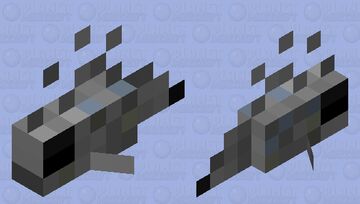 Silverfish Tropical Fish Minecraft Mob Skin