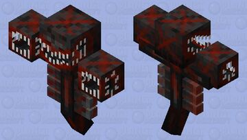 Man-eating Wither Minecraft Mob Skin