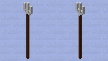 Cooler trident Minecraft Mob Skin