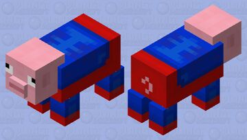 Spider-Ham Minecraft Mob Skin