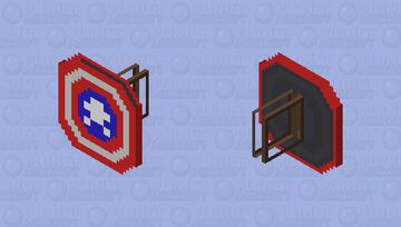 Captain America's Shield (Mcu) Minecraft Mob Skin