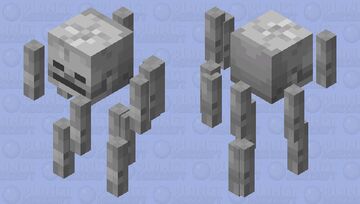 Skeleton blaze Minecraft Mob Skin