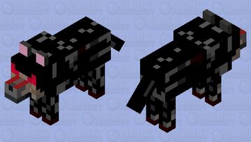Evil Doggo Minecraft Mob Skin