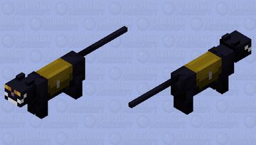 "Smilie" Corrior Cat Minecraft Mob Skin