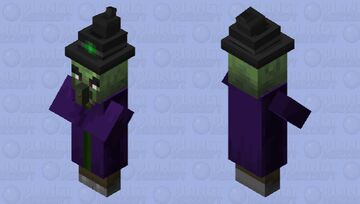 Zombie Witch! Minecraft Mob Skin