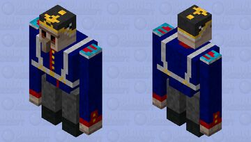 Prussian Soldier Iron Golem Minecraft Mob Skin