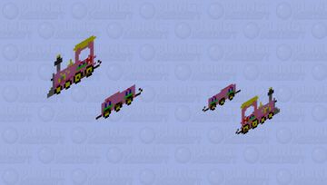 Паровозик Дружбы С Тендером Из Assassin's Creed Герои в масках Игра Friendship Express Train With Tender In Assassin's Creed PJ Masks Minecraft Mob Skin