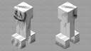 The Smiling Grey Monster Minecraft Mob Skin