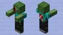 Advanced Zombie Skin Minecraft Mob Skin
