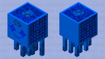 Tidal ghast Minecraft Mob Skin