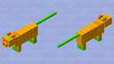 pumpkin cat!! Minecraft Mob Skin