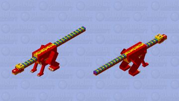 Dragon (Chinese Zodiac) Minecraft Mob Skin