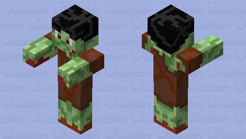 Terraria Zombie Minecraft Mob Skin