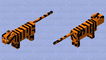 Tiger Minecraft Mob Skin