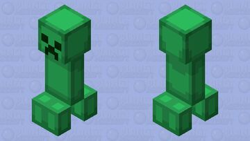 creeper in my style Minecraft Mob Skin