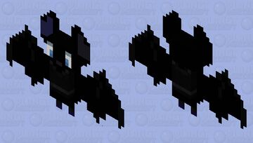 Demon Hound Bat Minecraft Mob Skin
