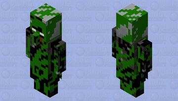 herobrine Vindicator Minecraft Mob Skin