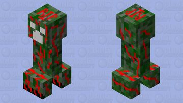 The Blood Creeper Minecraft Mob Skin