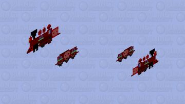 Lizardo Assassin French Train With Tender In Assassin's Creed PJ Masks Minecraft Mob Skin
