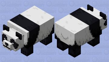 ._. panda Minecraft Mob Skin