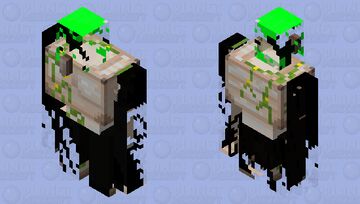 Baldy long legs Minecraft Mob Skin