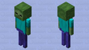 Zombie Skeleton! V2 Minecraft Mob Skin