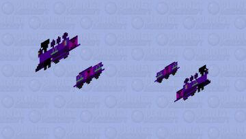 Batarina Assassin French Train With Tender In Assassin's Creed PJ Masks Minecraft Mob Skin