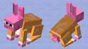 Anaís rabbit cartoon Minecraft Mob Skin