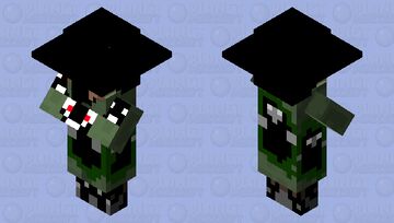 herobrine villager Minecraft Mob Skin