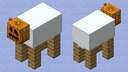 Snow Golem...Cow? Minecraft Mob Skin