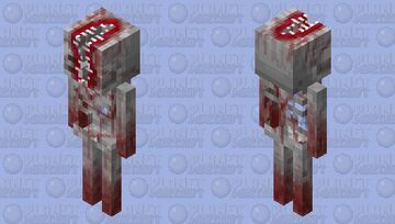 Bloody abomination Minecraft Mob Skin