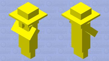 the man in yellow Minecraft Mob Skin