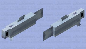 Dolphin Salmon Minecraft Mob Skin