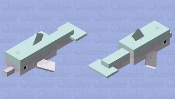pinkblue dolphin Minecraft Mob Skin