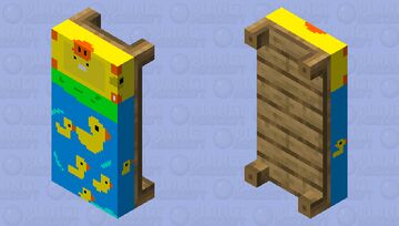 duck bed Minecraft Mob Skin