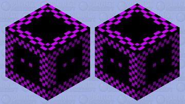 Tron Shulker (Default color) Minecraft Mob Skin