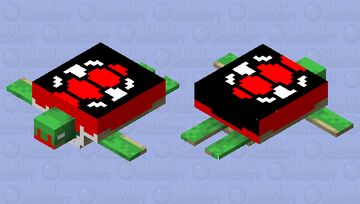 herobrine turtle Minecraft Mob Skin