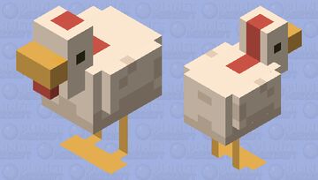 The Legend of Zelda - Cucco (Ocarina of Time) Minecraft Mob Skin