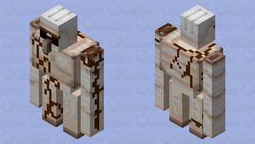 Fred The Golem Minecraft Mob Skin
