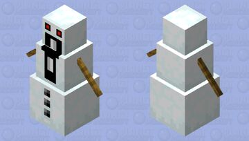 HORROR -Snow Golem Minecraft Mob Skin